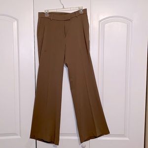 Anthropologie-TanLadiesWideLegSlacks-Size:M